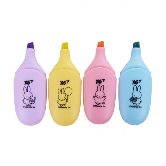 Набір текстових маркерів YES Miffy 391093 4 кольори | Зображення 3
