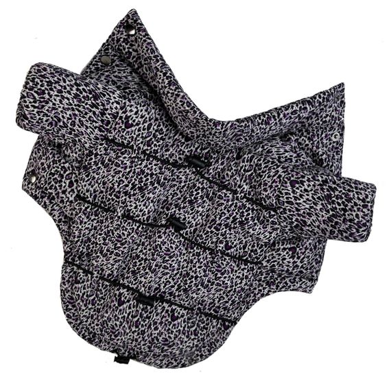 Куртка з фіксаторами лео бузкова K-82 | Зображення 2