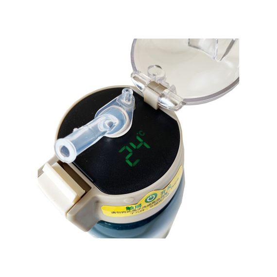 Дитячий термос-поїльник "Динозавр" MGZ-0324(Blue) з індикатором температури 550 мл | Зображення 4