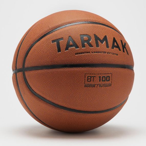 Баскетбольний м'яч BT100 Touch розмір 6 FIBA коричневий - One Size | Зображення 2