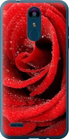 Чехол на LG K8 2018 Красная роза "529u-1384-17620"