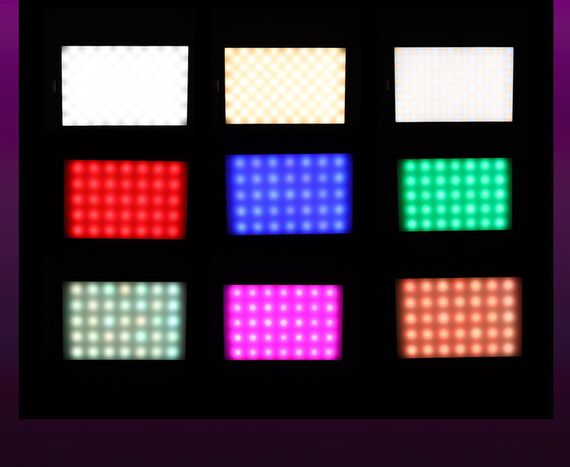 Комплект LED света для фотосъемки 3200-5500K с регулируемой яркостью и цвета USB со стойкой | Зображення 4