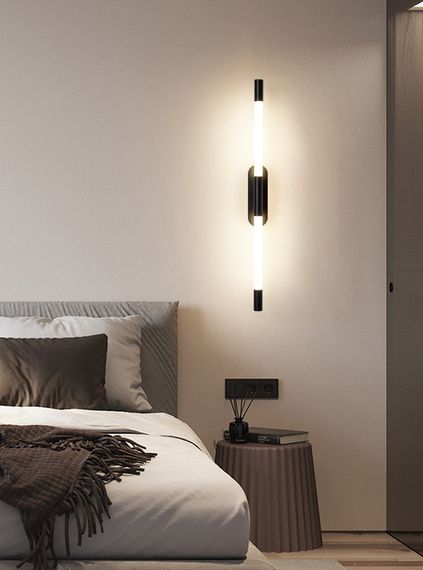 Бра LED 27033 Чорний 7х5х80 см. | Зображення 2