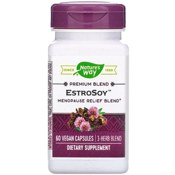 Комплекс при менопаузі Nature's Way EstroSoy, Menopause Relief Blend 60 Veg Caps NWY-14536