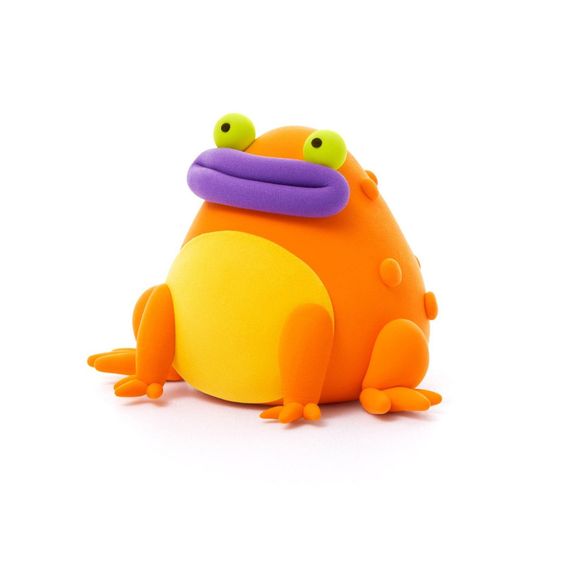 Набор самозатвердевающего пластилина Экзотические животные Лягушка ЛИПАКА 30124-UA01 | Зображення 2