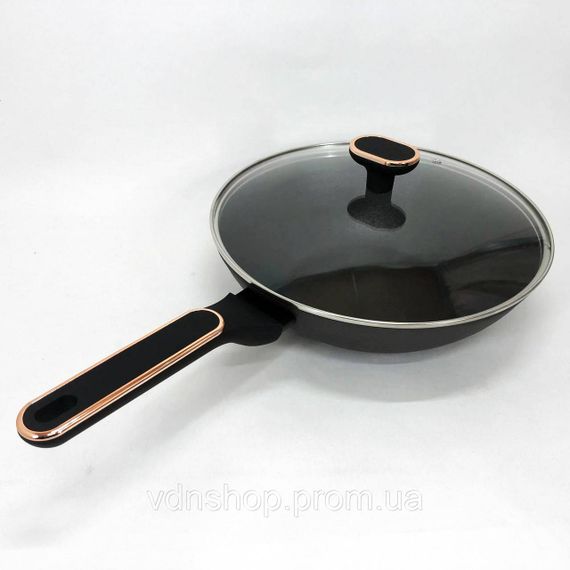 Сковорода для індукційного приготування, Сковорода з ручкою алюміній надовго IU-69 | Зображення 7