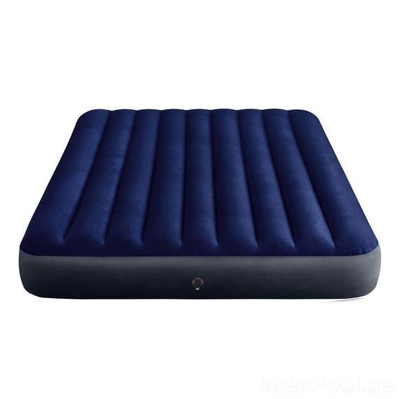 Надувной матрас Intex 64759 Classic Downy Airbed 203х152х25см | Зображення 1