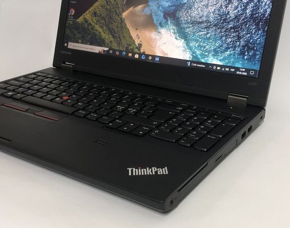 Ноутбук Б-класс Lenovo ThinkPad L570 / 15.6" (1366x768) TN / Intel Core i3-7100U (2 (4) ядра по 2.4 GHz) / 8 GB DDR3 / 180 GB SSD / Intel HD Graphics 620 / WebCam / DVD-ROM / Win 10 Pro б/у | Зображення 8