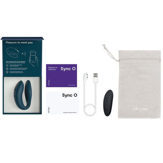 Смарт-вібратор для пар We-Vibe Sync O Velvet Green, пульт ДК sexstyle | Зображення 7
