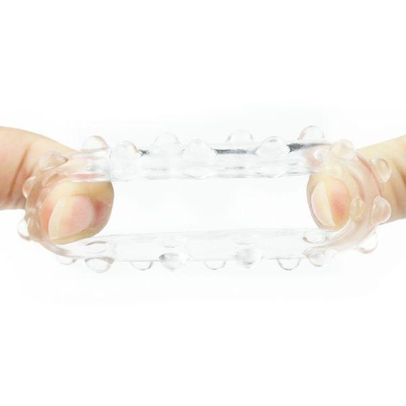 Ерекційне кільце POWER PLUS Cockring еластичне без вібрації sexstyle | Зображення 3