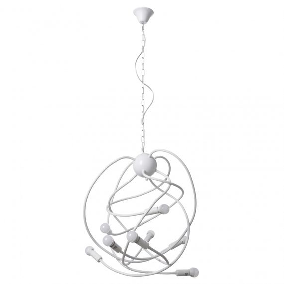 Люстра подвесная E14 40W WH (BL-423S/8)