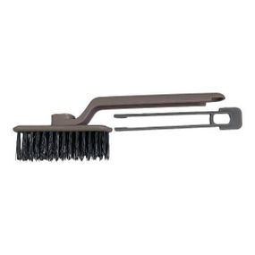 Щітка для прибирання важкодоступних місць сіра, що обертається