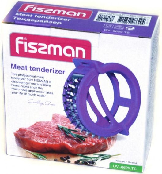 Розм'якшувач Fissman (тендерайзер) для відбивання м'яса і риби Ø11см | Зображення 1