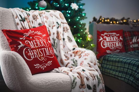 Плед Ardesto Flannel 160х200см, імбирні пряники (ART0118PB) | Зображення 5