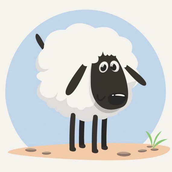 Картина по номерам "Овечка" 15032-AC 30х30 см