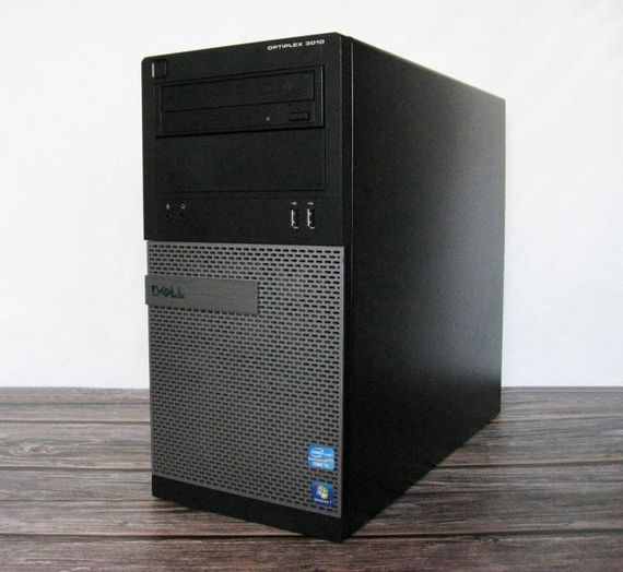 Ігровий ПК Dell Optiplex 3010 Tower / Intel Core i5-3470 (4 ядра по 3.2 -3.6 GHz) / 16 GB DDR3 / 120 GB SSD + 500 GB HDD / nVidia GeForce GTX 1050, 2 Гб GDDR5 128-bit / DVD-RW / Win 10 Pro + Кабель живлення б/в | Зображення 3
