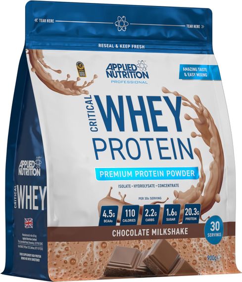 Протеїн Applied Nutrition Critical Whey 900 g (Chocolate Milkshake)