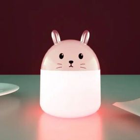 Мини-увлажнитель воздуха Air Purifier ночник 2 в 1 котик