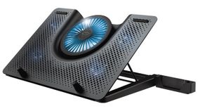 Подставка для ноутбука Trust GXT 1125 Quno (17.3&quot;) Blue LED Black (23581_TRUST) (23581_TRUST)