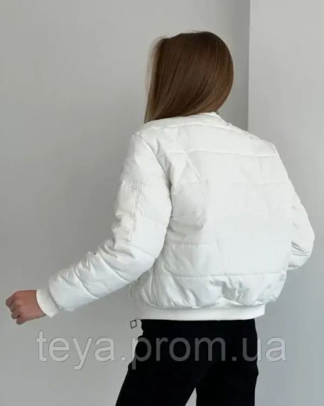 Куртка цвет белый размеры S, M, L, XL, XXL FI_008769 | Зображення 2