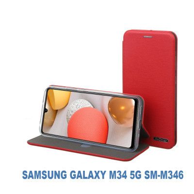 Чехол для мобильного телефона BeCover Exclusive Samsung Galaxy M34 5G SM-M346 Burgundy Red (710258) - Топ | Зображення 5