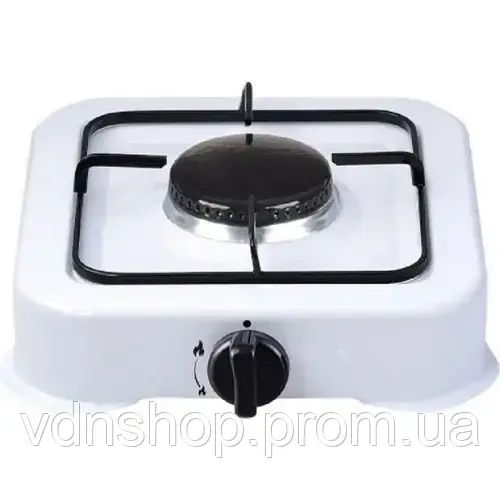 Настільна газова плита на 1 конфорку STARLUX SGS 6001 (біла) | Зображення 1