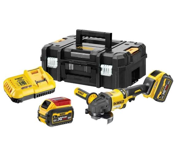 Акумуляторна болгарка DeWalt з АКБ та ЗП DCG418T2 | Зображення 5