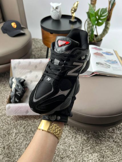 Кросівки New  top 9060 Black Grey (топ якість) 38 24 | Зображення 4