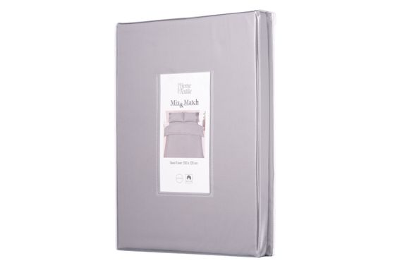 Підковдра Ardesto Mix&Match, 200х220см, 100% бавовна, сатин, сірий (ART2022DVD) | Зображення 3