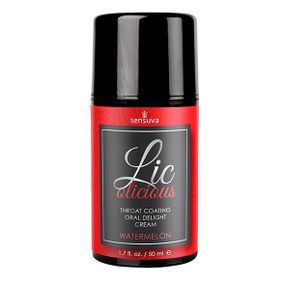 Гель для глибокого мінету Sensuva Lic-o-licious, Кавун