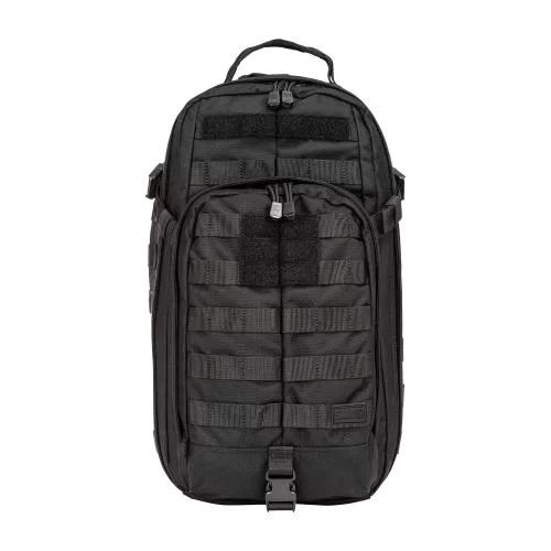 Однолямковий тактичний рюкзак 5.11 Tactical 18 літрів Black штурмовий рюкзак із системою MOLLE для військових, туризму та EDC
