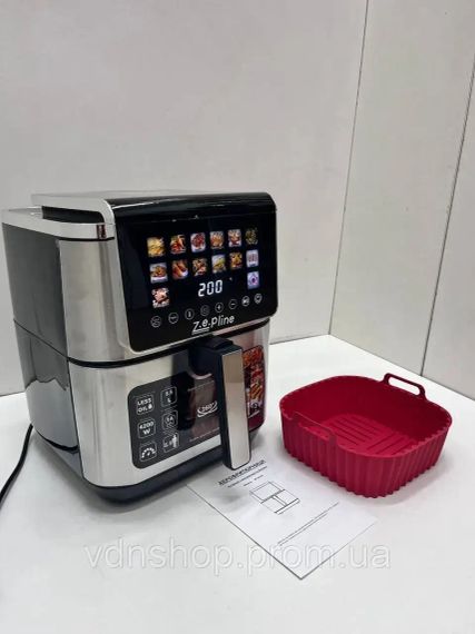 Фритюрниця 13 л із двома тенами 4200 Вт. Zepline ZP-00339 на 14 програм | Зображення 3