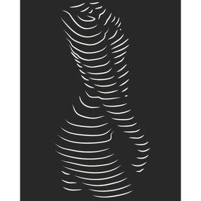 Картина за номерами "Звабливий силует" 10117-AC 40х50 см