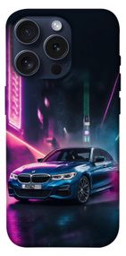 Чохол з картинкою Неонове BMW для Apple iPhone 15 Pro (6.1")