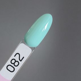 Гель-лак Toki-Toki № 082 бирюзовый с голубоватым оттенком 5мл