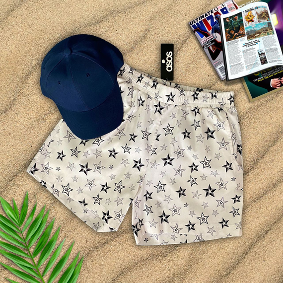 Плавки звезды белый S XL | Зображення 1