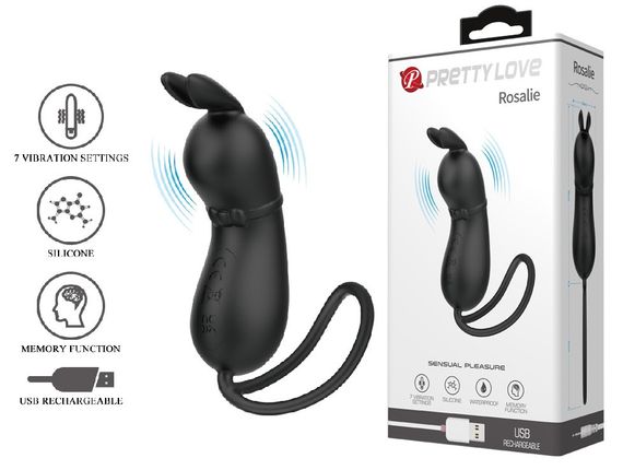 Міні вібратор Pretty Love Rosalie (7 функцій вібрації), BI-014893 sexstyle