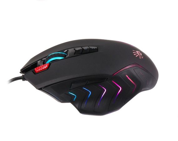Миша ігрова A4Tech J95s Bloody, чорна, RGB підсвічування | Зображення 4