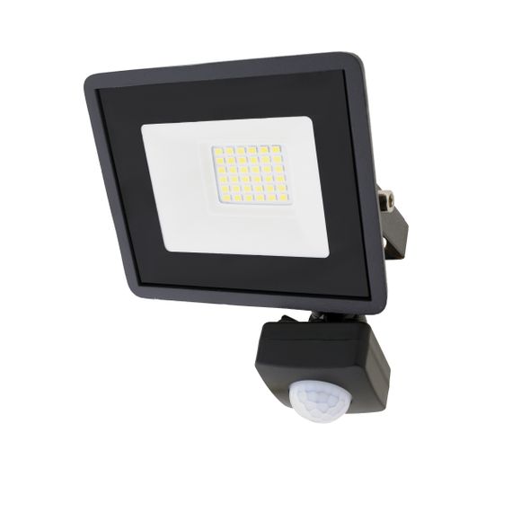 Прожектор светодиодный с датчиком движения HL-19P/22.5W WW IP65