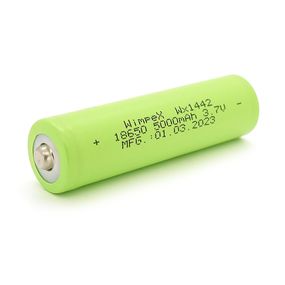 Акумулятор WMP-4000 18650 Li-Ion Tip Top, 2000mAh, 3.7V, Green