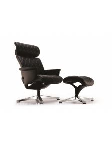 Кресло-реклайнер Comfort Seating NUVEM LOUNGE BLACK