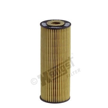 Фильтр масляный Mercedes Benz W124/202/203/210/638/Sprinter M104/111 88-, Hengst, E142H D21,