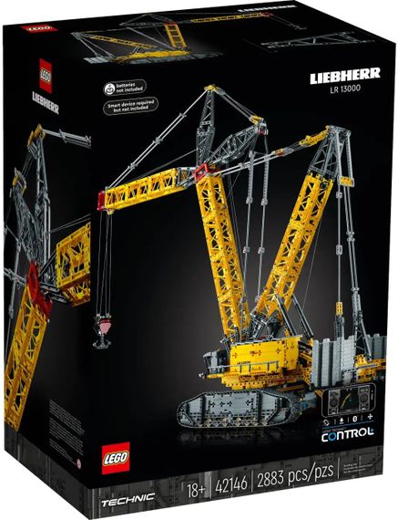 Конструктор LEGO Technic Гусеничний підйомний кран Liebherr LR 13000 42146 | Зображення 7