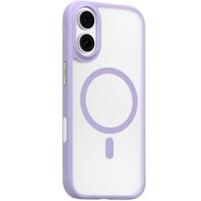 TPU+PC чохол Blueo Skin Friendly Frosted with MagSafe для Apple iPhone 17 (6.3") Бузковий