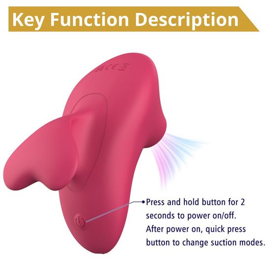Вакуумний стимулятор - Erospace Sweet Play Critoral Suction Vibrator A15 | Зображення 4