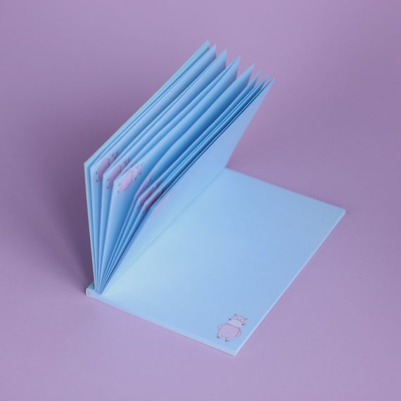 Блокнот 4Profi Artbook hippo 48 арк. формат А5 902323 | Зображення 1