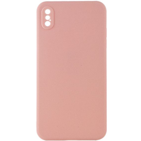 Силіконовий чохол Candy Full Camera для Apple iPhone XS Max (6.5") Рожевий / Pink Sand