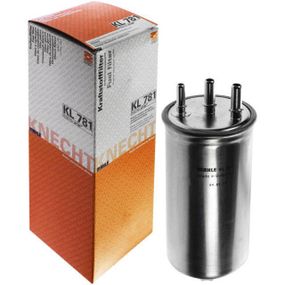 Паливний фільтр Mahle KL781 DACIA Duster, LoganSandero 1,5DCI 10-