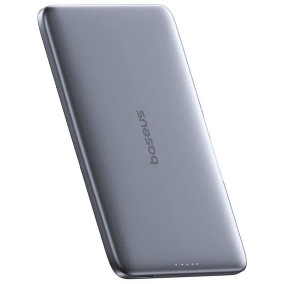 Портативний ЗП Power Bank Baseus PicoGo AM41 Ultra-Slim 20W з БЗП 5000mAh (PPKPC-0520) Space Grey | Зображення 1