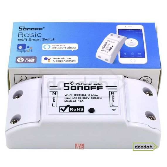 Wi-Fi реле / вимикач / таймер - ITEAD sonoff 10A, 90-250 В - купити з гарантією та доставкою по Україні | Зображення 3